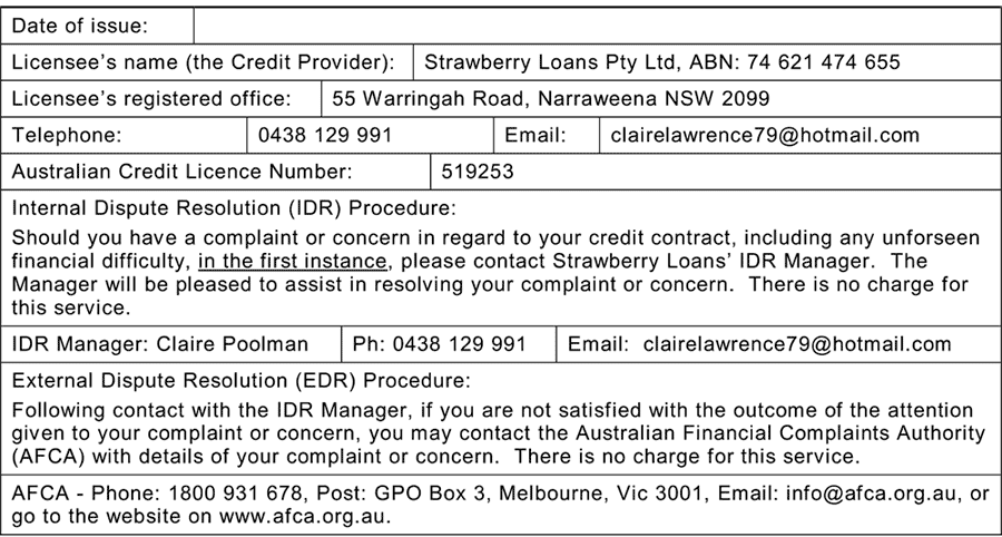 Credit Guides | Strawberry Loans